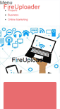 Mobile Screenshot of fireuploader.com